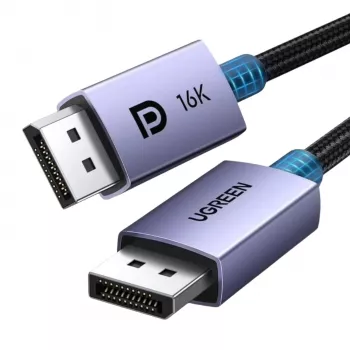 UGREEN DisplayPort 2.1 isane-isane 16K punutud kaabel 3M
