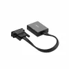 UGREEN DVI-D 24+1 to VGA aktiivne video adapter (isane kuni emane) – must