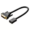 UGREEN DVI-HDMI kaabeladapter 15cm isane-emane 1080p Full HD must