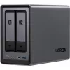 UGREEN DXP2800+ 2x Seagate IronWolf HDD komplekt - 2-kohaline NAS Intel Celeron N5105, 8GB DDR4, 2x 2.5GbE, 2x 4TB HDD-ga