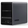 UGREEN DXP2800+ 2x Seagate IronWolf HDD komplekt - 2-kohaline NAS Intel Celeron N5105, 8GB DDR4, 2x 2.5GbE, 2x 4TB HDD-ga