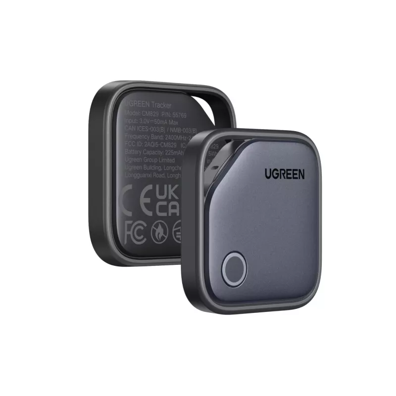 UGREEN FineTrack Bluetooth-jälgija CM829 Samsung SmartThingsile, must