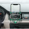UGREEN Gravity Auto telefoni hoidik armatuurlauale ja tuuleklaasile, universaalne nutitelefoni häll tugeva iminapaga, 360° pöörlemine, teleskoophoob, ühe nupuga vabastus, must