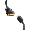 UGREEN HD106 HDMI to DVI-kaabel, 2m, must, 1080p, kullatud pistikutega, kolmekordne varjestus