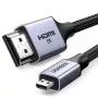 UGREEN HD164 Micro HDMI to HDMI 2.1 kaabel 8K 1m hall
