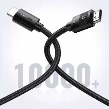 UGREEN HDMI 2.0 kaabel 4K 2m Must (HD119 40101)