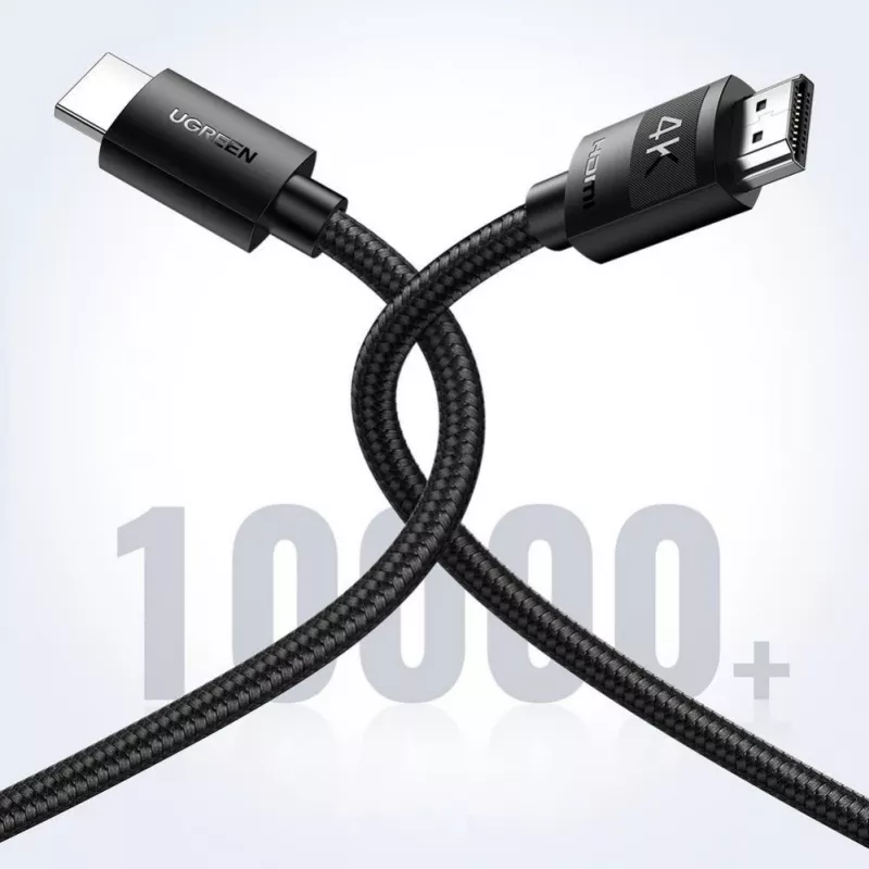 UGREEN HDMI 2.0 kaabel 4K 2m Must (HD119 40101)