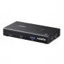 UGREEN HDMI 2.0 KVM Switch 2-In-1 Out, 2 arvutit 1 monitor, 4K@60Hz, 3-port USB 2.0 hub, nupp- ja kiirklahvilülitus, alumiiniumsulam, HDCP 2.2, HDR10