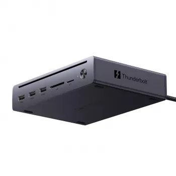 UGREEN Maxidok 10-in-1 Thunderbolt 5 Docking Station 8K kolme ekraani ja 140W toitega