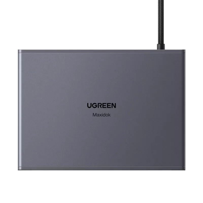 UGREEN Maxidok 10-in-1 Thunderbolt 5 Docking Station 8K kolme ekraani ja 140W toitega