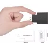 UGREEN Micro HDMI isane HDMI emane adapter – 4K@60Hz, kullatud, must