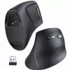 UGREEN Multi-Mode vertikaalne hiir Bluetooth ja 2.4G juhtmevaba – must