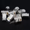 UGREEN NW111 RJ45 Cat6 Ethernet võrgupea 100 tk - hõbedane/läbipaistev