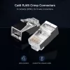 UGREEN NW111 RJ45 Cat6 Ethernet võrgupea 100 tk - hõbedane/läbipaistev