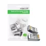 UGREEN NW111 RJ45 Cat6 Ethernet võrgupea 100 tk - hõbedane/läbipaistev