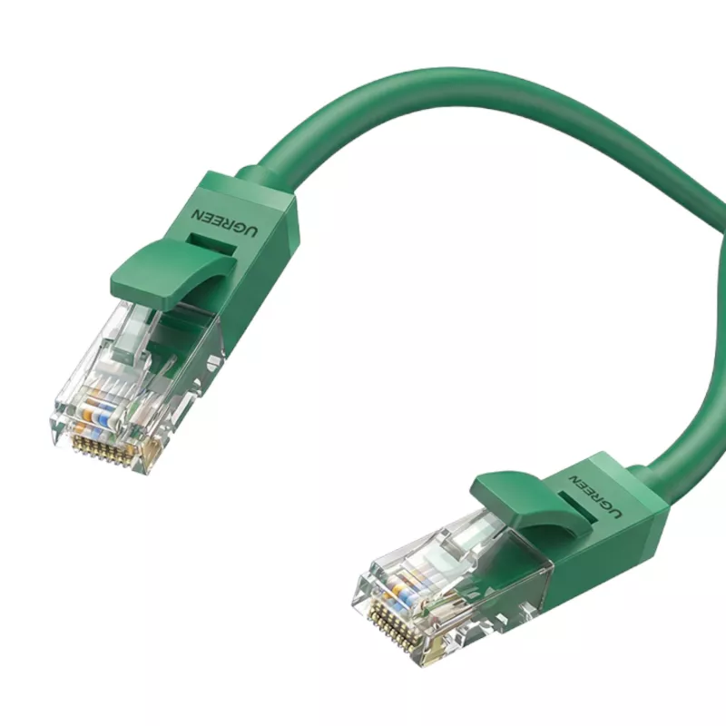 UGREEN RJ45 CAT6 2m LAN-võrgukaabel - 1Gbps, 250MHz - Roheline