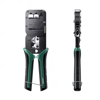 UGREEN RJ45 võrgu pressimistööriist läbiviiguga pressimiseks, lõikamiseks ja eemaldamiseks RJ45 RJ12 RJ11 Cat5 Cat5e Cat6 Cat6a Cat7 Cat8 jaoks