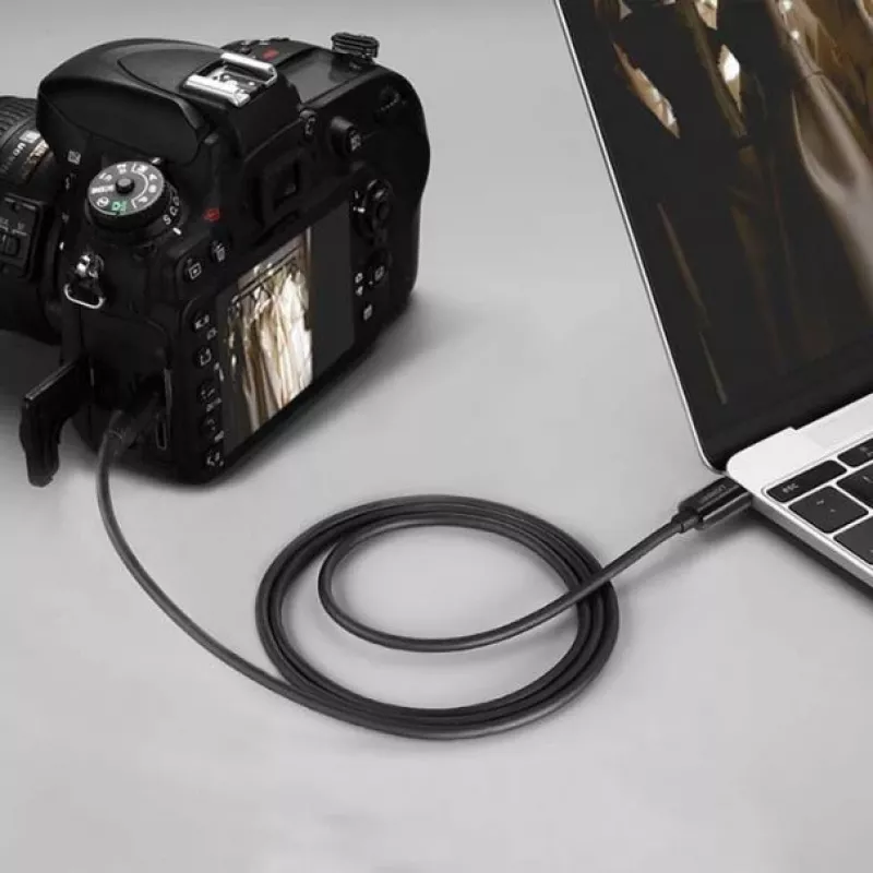 UGREEN US242 USB-C to Mini USB kaabel 1m must