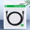 UGREEN US286 USB-C to USB-C kaabel 1m Must - PD QC 3A 480Mbps