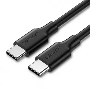 UGREEN US286 USB-C to USB-C kaabel 1m Must - PD QC 3A 480Mbps