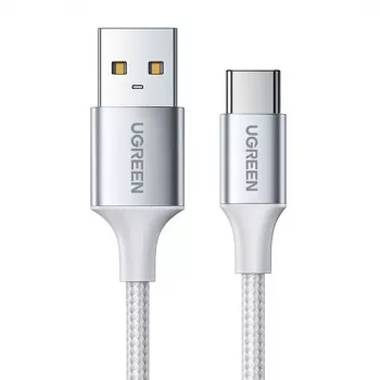 UGREEN US288 USB-A to USB-C kaabel QC 3.0 3A 1m Valge