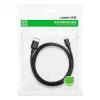 UGREEN US289 Micro USB / USB-A kaabel 0,25 m - must