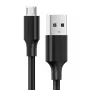 UGREEN US289 Micro USB / USB-A kaabel 0,25 m - must