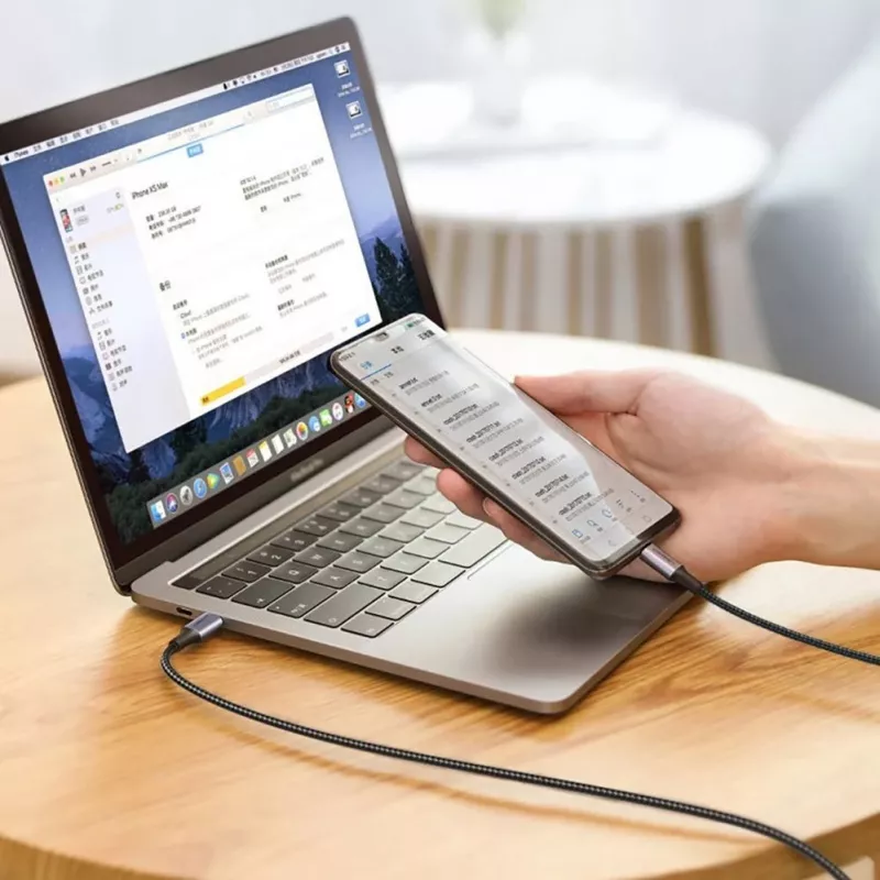 UGREEN US316 USB-C to USB-C kaabel 100W 5A 480Mbps 1.5m Hall