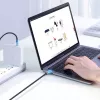 UGREEN US316 USB-C to USB-C kaabel 100W 5A 480Mbps 1m Must