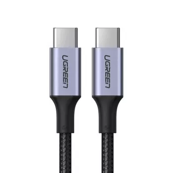 UGREEN US316 USB-C to USB-C kaabel 100W 5A 480Mbps 1m Must