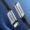 UGREEN US372 USB-C to USB-C kaabel 100W 5A 10Gbps 0.5m Hall