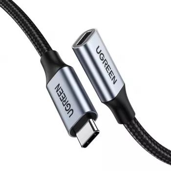 UGREEN US372 USB-C to USB-C kaabel 100W 5A 10Gbps 0.5m Hall