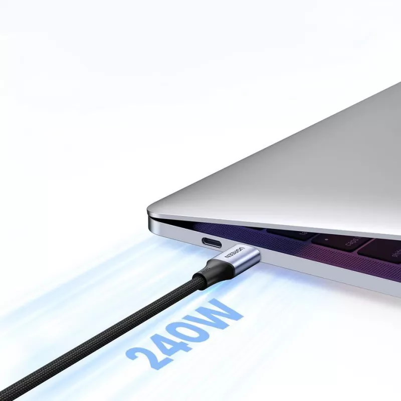UGREEN US535 USB-C to USB-C PD kaabel 240W 5A 1m - Hall