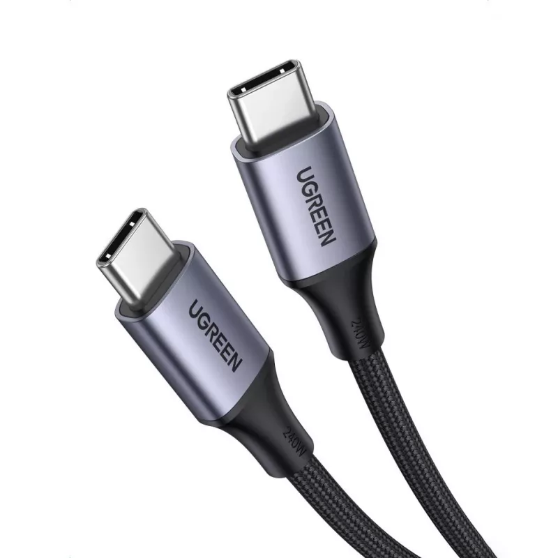 UGREEN US535 USB-C to USB-C PD kaabel 240W 5A 1m - Hall