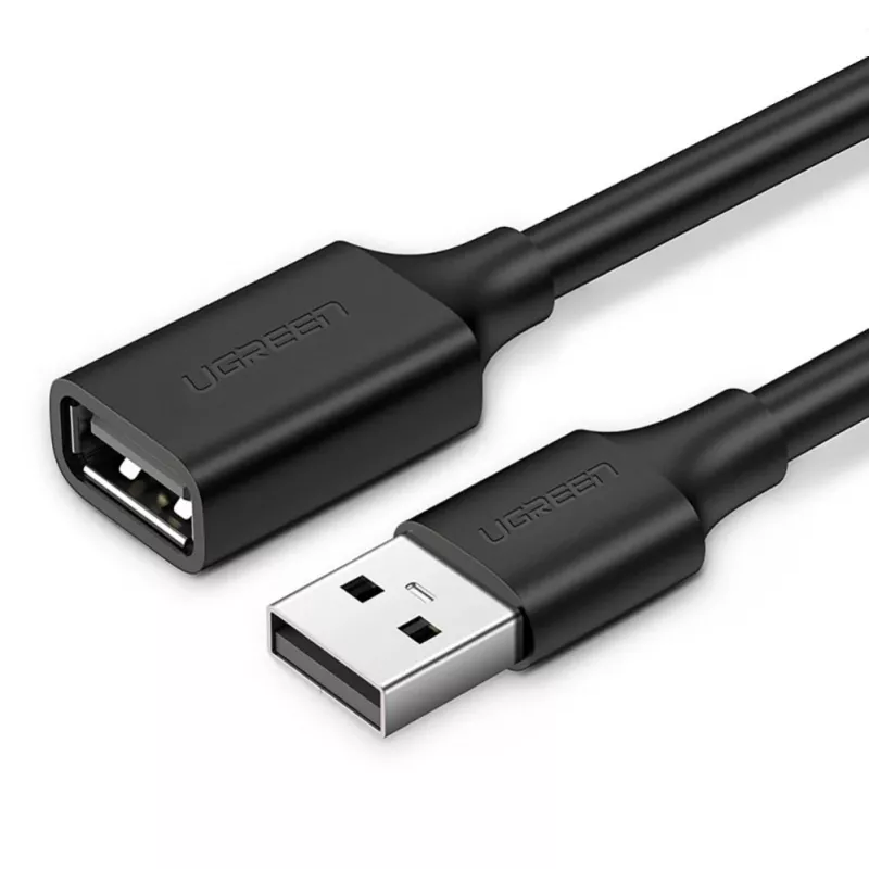 UGREEN USB 2.0 pikenduskaabel 5m must (US103)