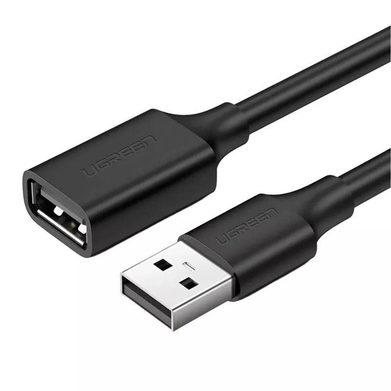 UGREEN USB 2.0 pikenduskaabel – A isane emasele, 480Mbps andmeedastus – 2M