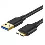 UGREEN USB 3.0 A to Micro-B kaabel 1m must