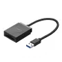 UGREEN USB 3.0 kahe pesaga kaardilugeja SD/TF-kaartidele – 5Gbps andmeedastus