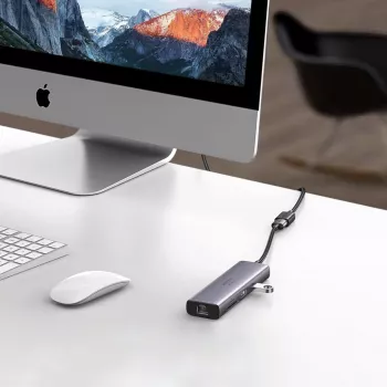 UGREEN USB 3.0 pikenduskaabel 3m must isane-emane SuperSpeed 5Gbps