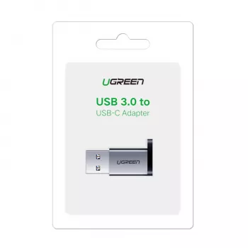 UGREEN USB 3.0 isane Type-C 3.1 emane adapter, andmeedastus ja laadimine, kosmosehall