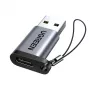 UGREEN USB 3.0 isane Type-C 3.1 emane adapter, andmeedastus ja laadimine, kosmosehall