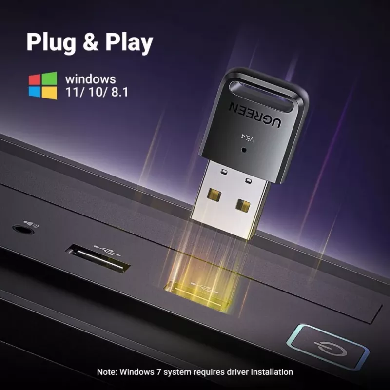 UGREEN USB Bluetooth 5.4 Adapter - CM748 Must