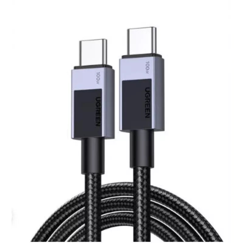 UGREEN USB-C 2.0 Isane USB-C 2.0 Isane 5A Andmekaabel 1M (45063) Must