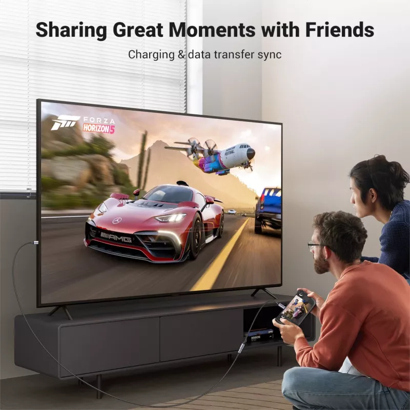 UGREEN USB-C 3.1 pikenduskaabel 1m – 100W PD, 10Gbps, 4K video