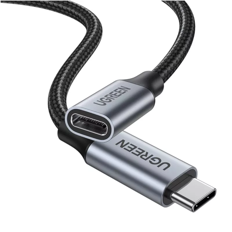 UGREEN USB-C 3.1 pikenduskaabel 1m – 100W PD, 10Gbps, 4K video