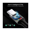 UGREEN USB-C - USB-C 100W punutud nailonist laadimiskaabel 2 m must