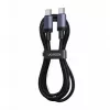 UGREEN USB-C to USB-C laadimiskaabel USB 2.0 240W PD 3.1, alumiiniumkorpusega punutud, 2m hall