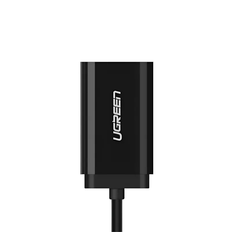 UGREEN USB-3,5 mm väline stereotooniadapter - must