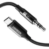 UGREEN USB Type-C to 3.5mm AUX Audio kaabel 2M - Must