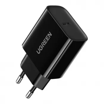 UGREEN USB seinadapter Type C 20W Power Delivery must (10191)